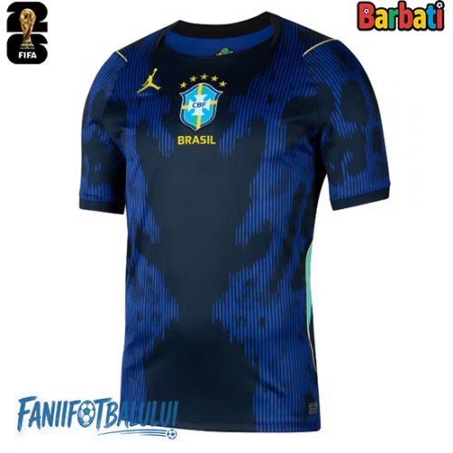 Brazilia Tricou Fotbal Replică Mondial 2026 Barbati Deplasare Brazilia Tricou Fotbal Replică Mondial 2026 Barbati Deplasare